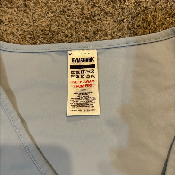 Gymshark Light Blue Long Sleeve - Picture 3 of 3